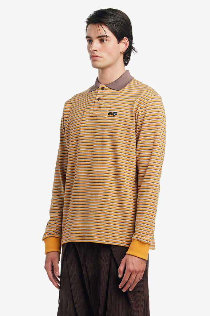 STRIPE RUGBY TEE - WORKSOUT WORLDWIDE