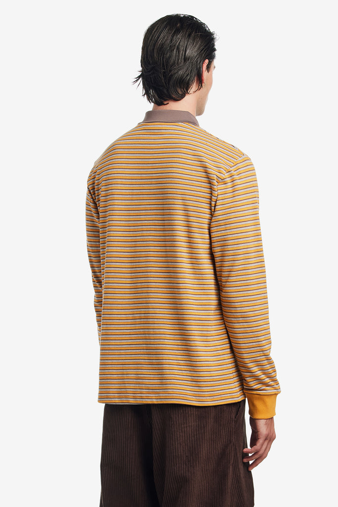 STRIPE RUGBY TEE - WORKSOUT WORLDWIDE