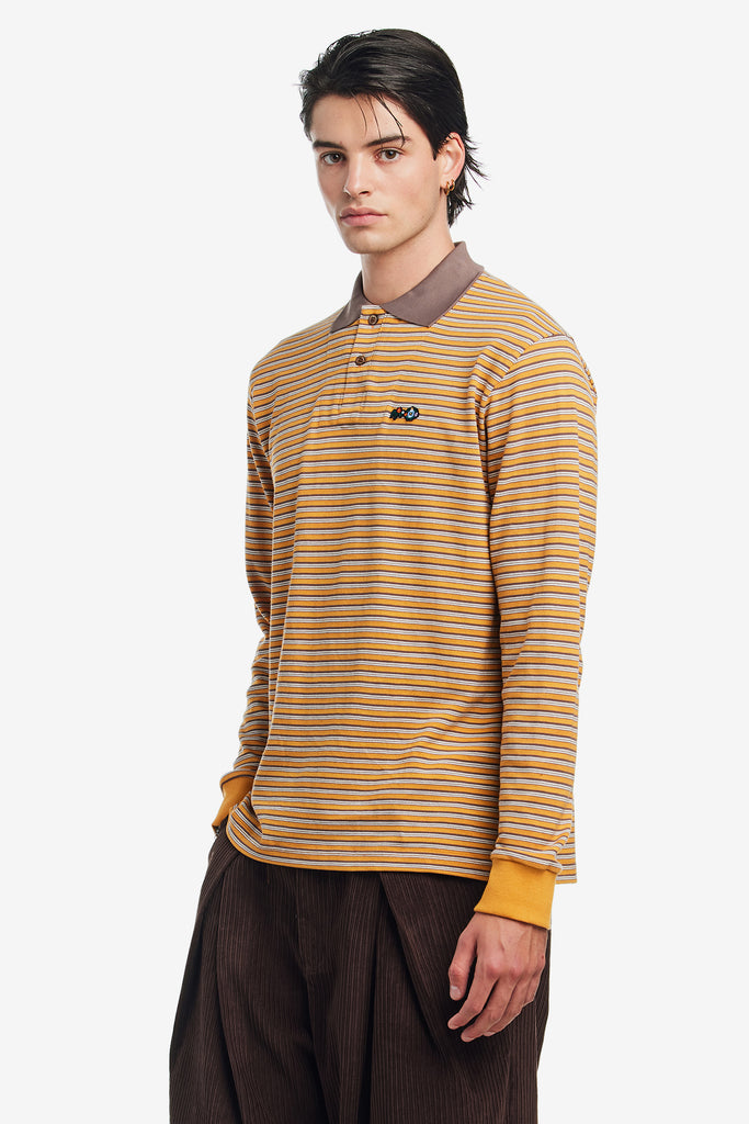 STRIPE RUGBY TEE - WORKSOUT WORLDWIDE