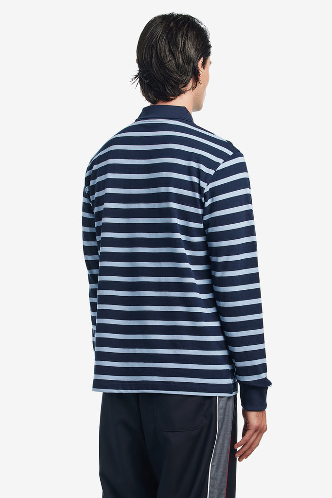 STRIPE RUGBY TEE - WORKSOUT WORLDWIDE