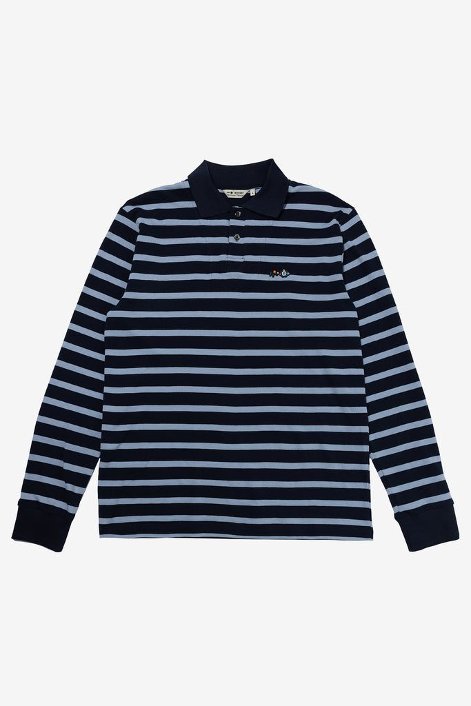 STRIPE RUGBY TEE - WORKSOUT WORLDWIDE