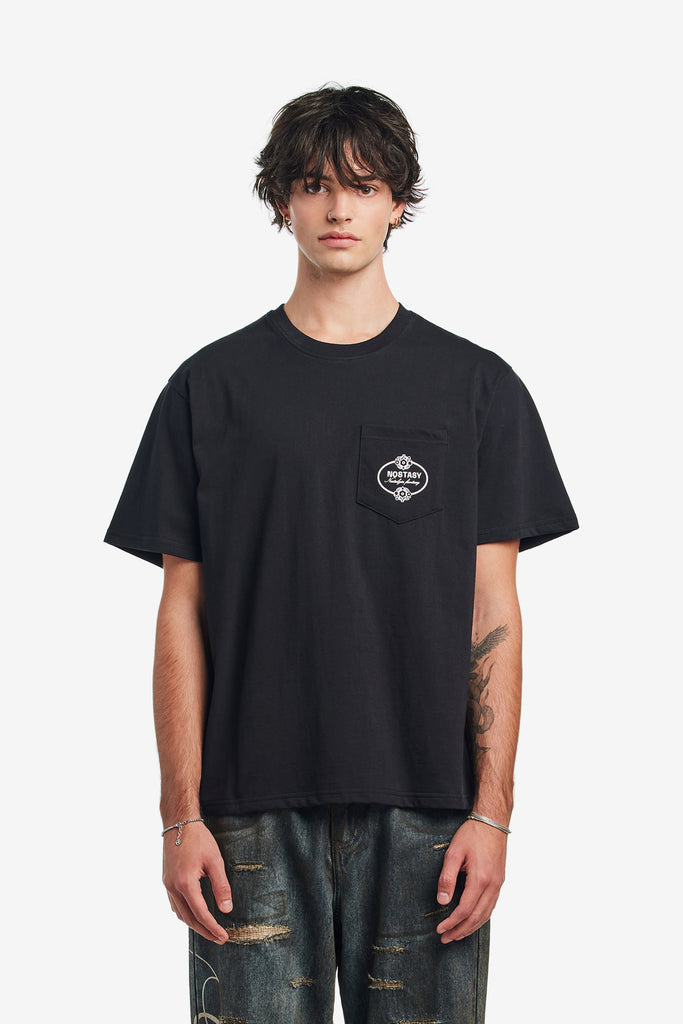 FLORAL POCKET TEE - WORKSOUT WORLDWIDE