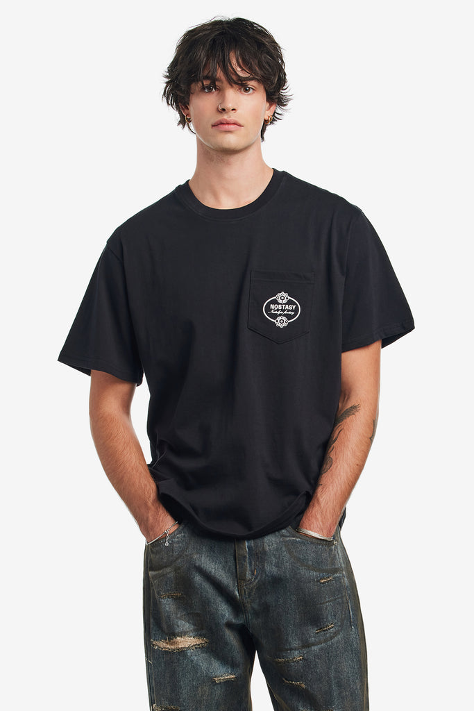 FLORAL POCKET TEE - WORKSOUT WORLDWIDE