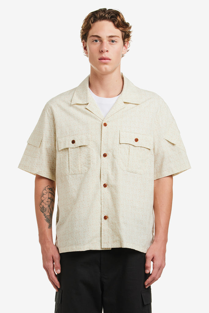 FLORAL COMBAT SHIRT - WORKSOUT WORLDWIDE