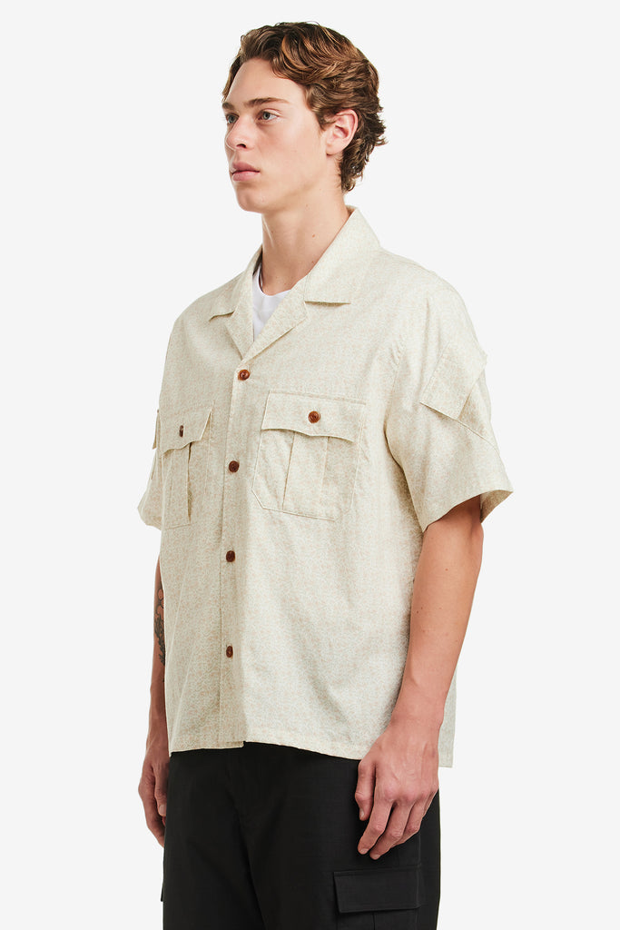 FLORAL COMBAT SHIRT - WORKSOUT WORLDWIDE