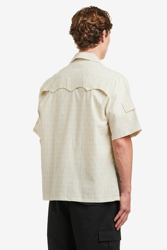 FLORAL COMBAT SHIRT - WORKSOUT WORLDWIDE