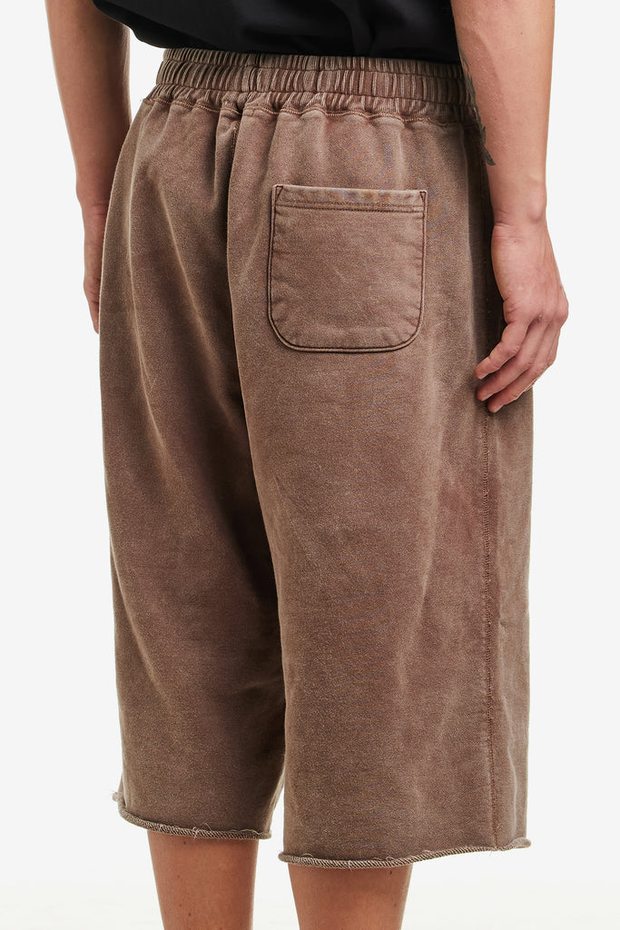 WASHED SWEAT SHORT - WORKSOUT WORLDWIDE