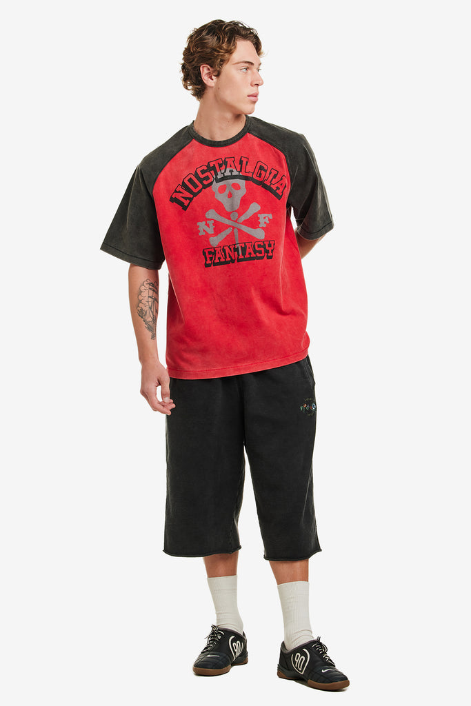 WASHED SWEAT SHORT - WORKSOUT WORLDWIDE