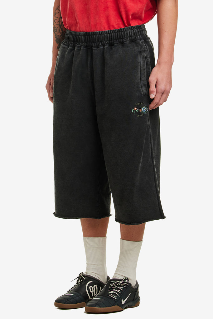 WASHED SWEAT SHORT - WORKSOUT WORLDWIDE