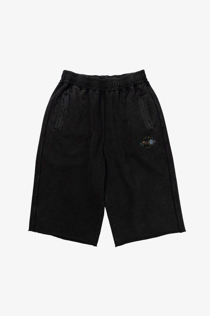 WASHED SWEAT SHORT - WORKSOUT WORLDWIDE