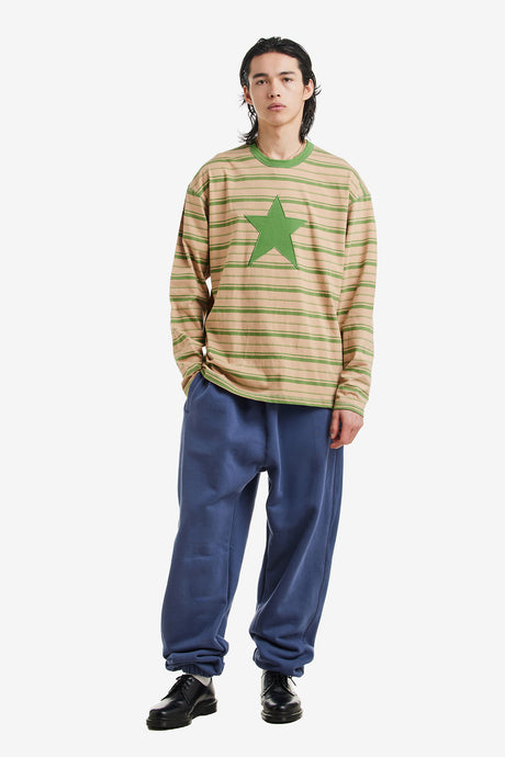 NOSTASY STRIPE STAR L/S TEE
