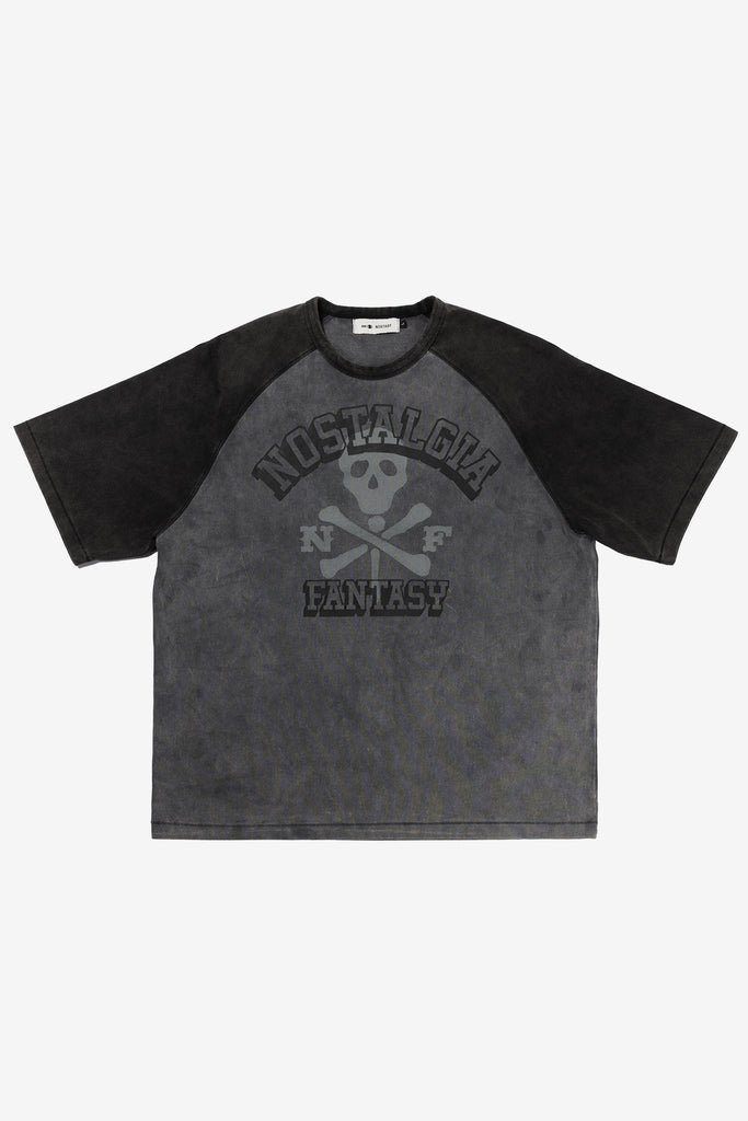 WASHED RAGLAN TEE - WORKSOUT WORLDWIDE