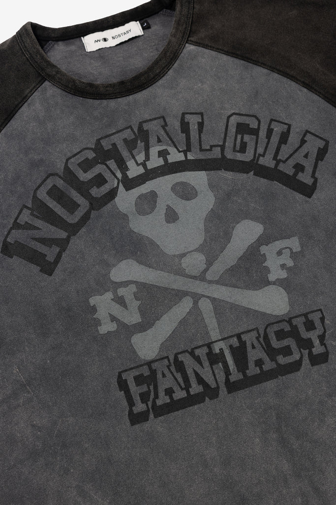 WASHED RAGLAN TEE - WORKSOUT WORLDWIDE