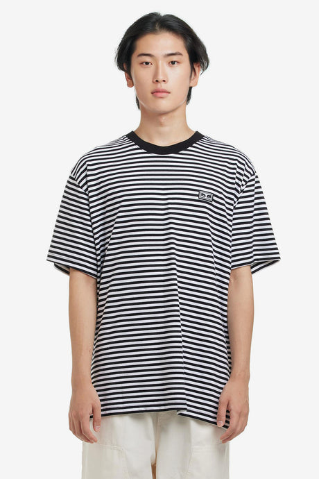 ESTABLISHED WORKS EYES STRIPE TEE SS