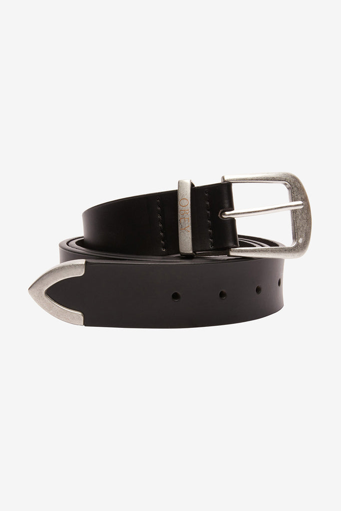 OBEY LEATHER BELT - WORKSOUT WORLDWIDE
