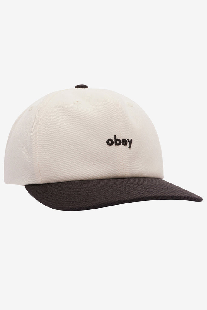 OBEY 2 TONE LOWERCASE 6 PANEL - WORKSOUT WORLDWIDE