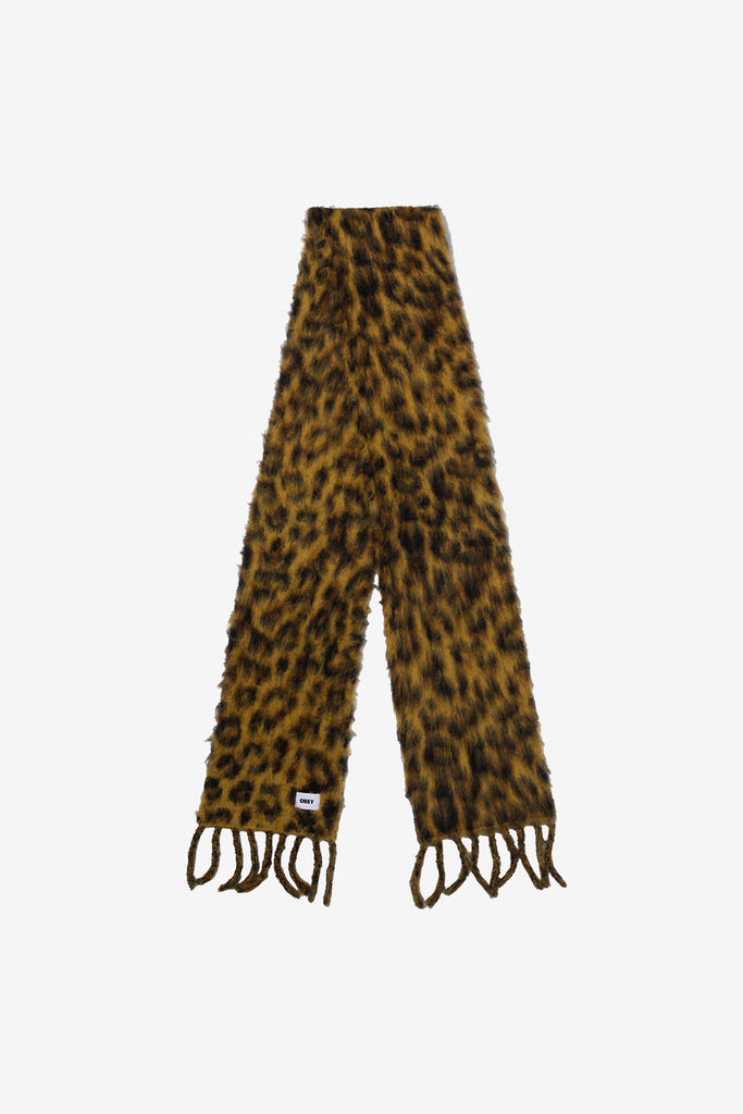 OBEY LEOPARD SCARF - WORKSOUT WORLDWIDE