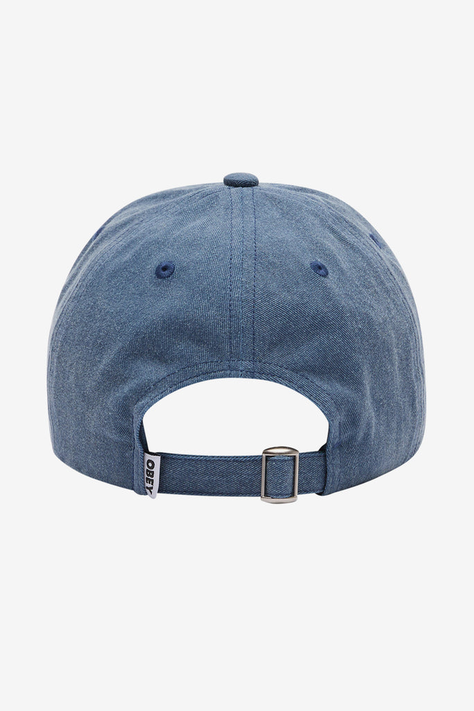 WASHED TWILL FLOWER STRAPBACK - WORKSOUT WORLDWIDE