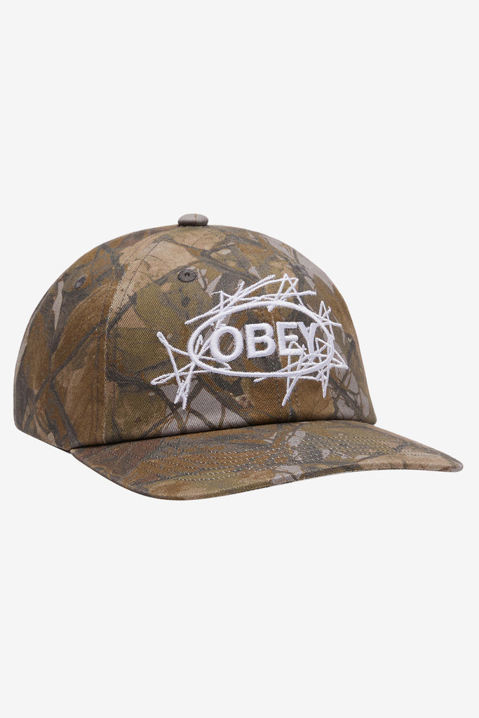 OBEY DUSTER 6 PANEL VELCRO BK - WORKSOUT WORLDWIDE