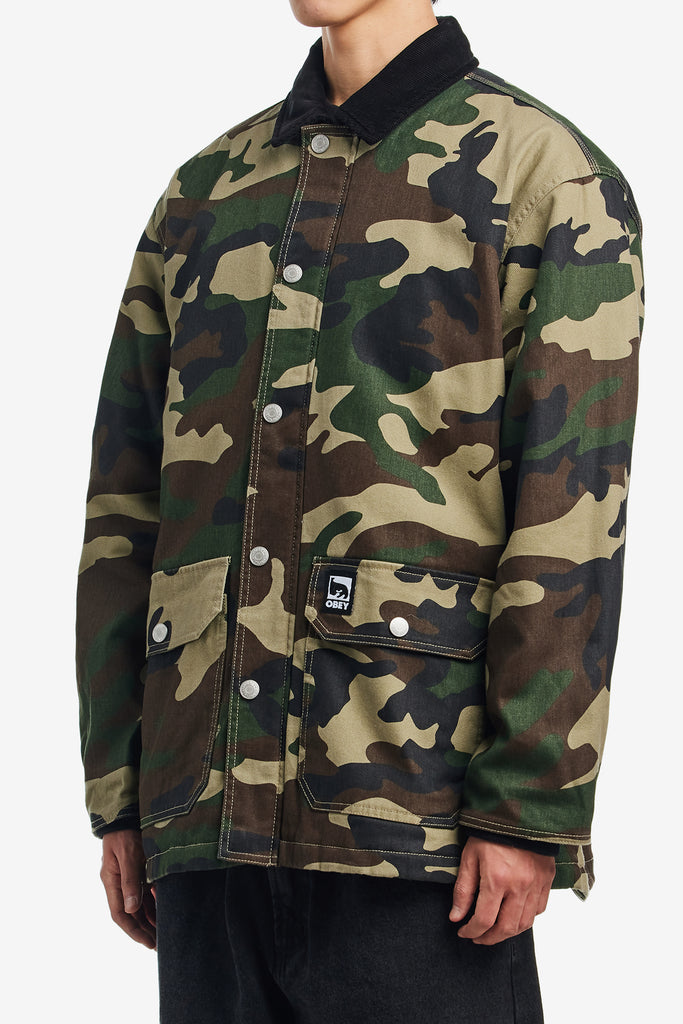 OBEY NORTON BARN COAT - WORKSOUT WORLDWIDE