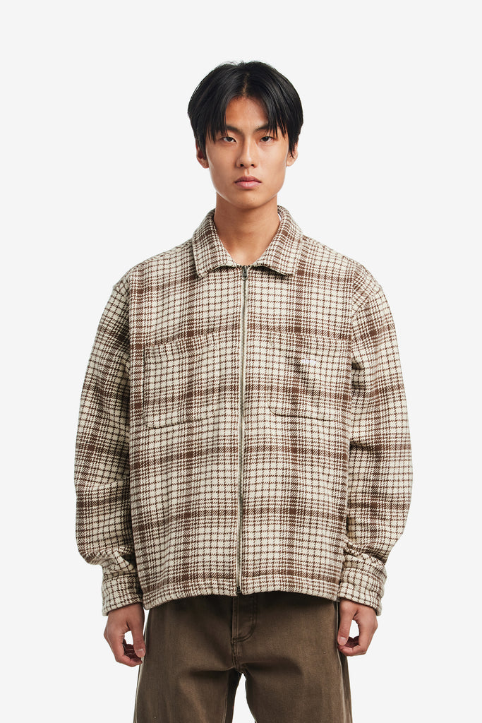 PARKER ZIP SHIRT JACKET - WORKSOUT WORLDWIDE