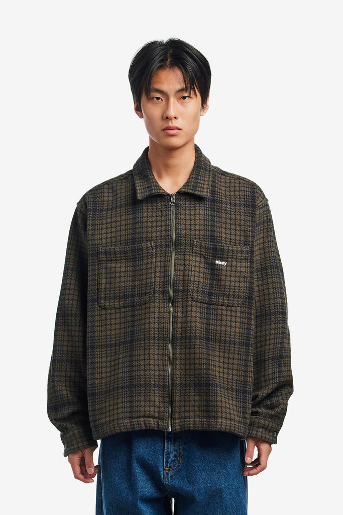 PARKER ZIP SHIRT JACKET - WORKSOUT WORLDWIDE