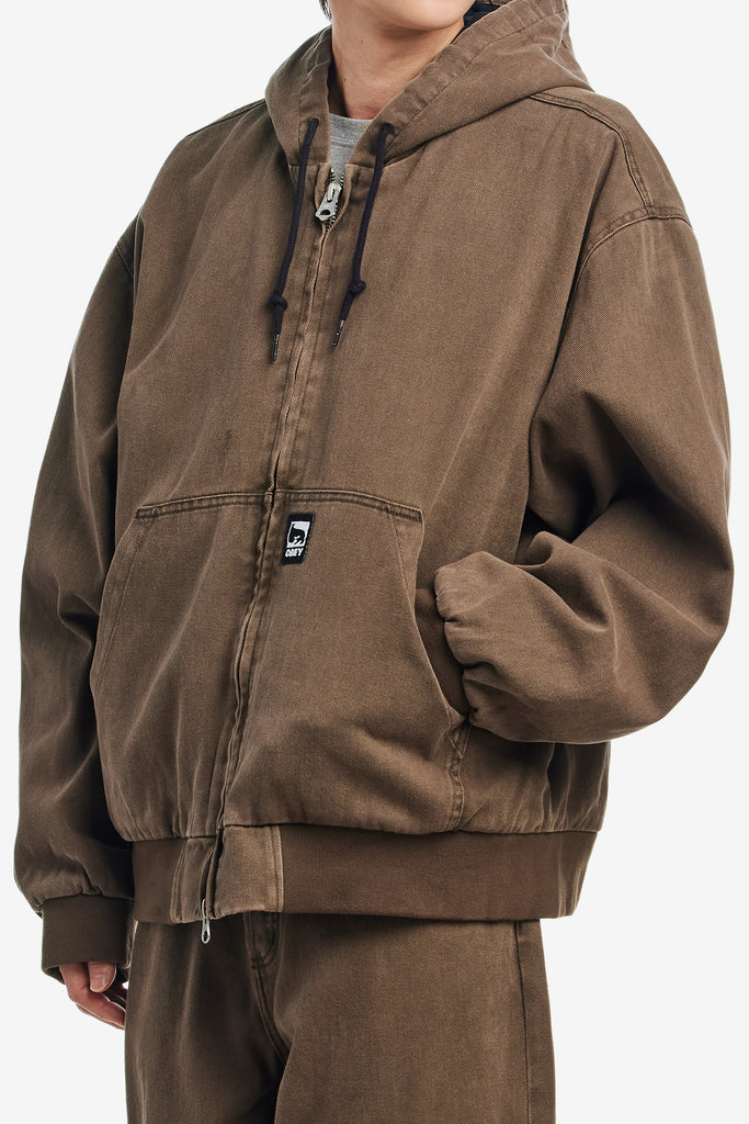 OBEY GLEN ZIP UP JACKET - WORKSOUT WORLDWIDE