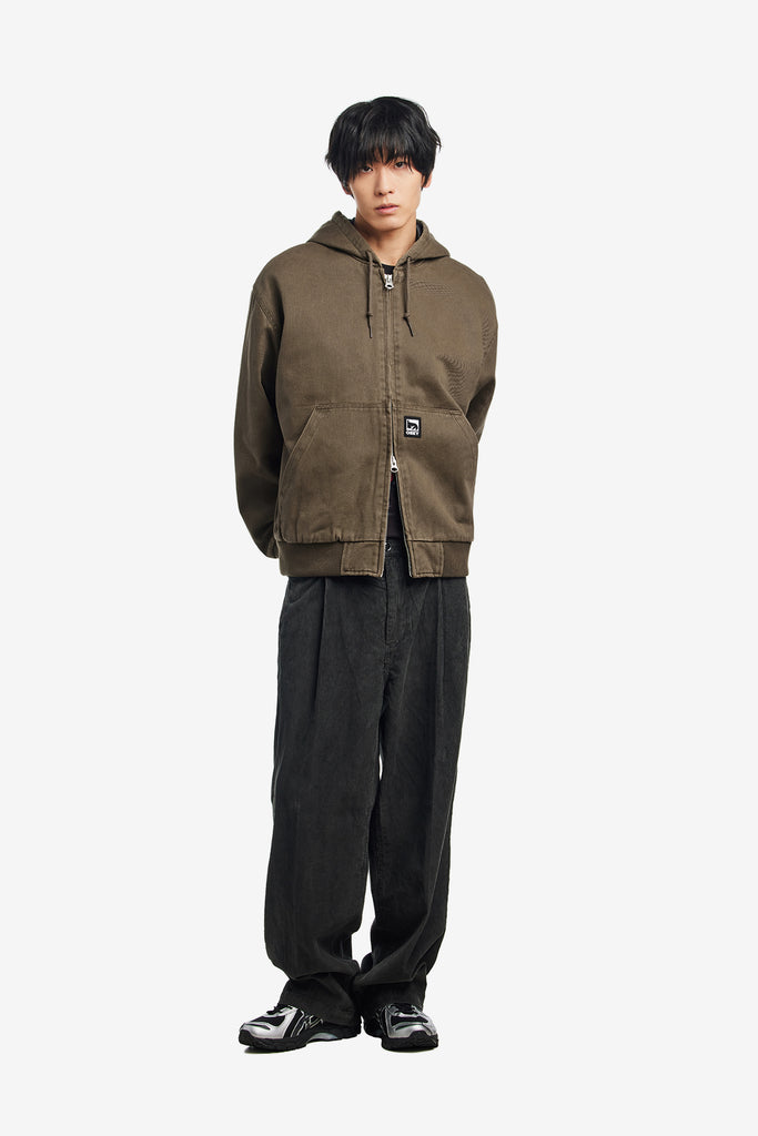 OBEY RANDY ZIP UP HOOD - WORKSOUT WORLDWIDE