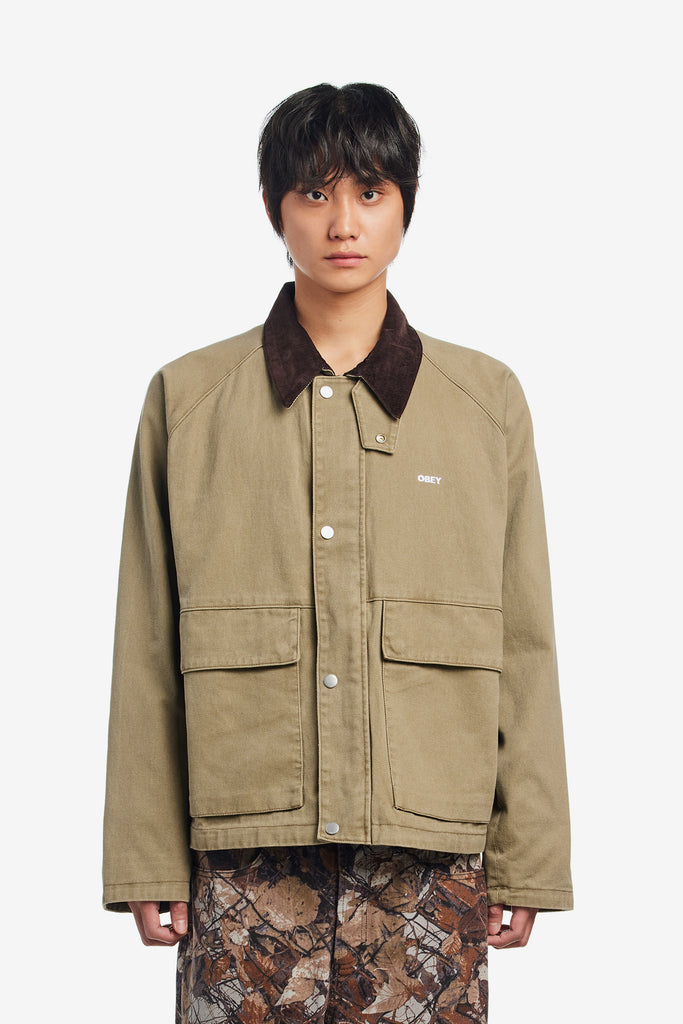 OBEY CADEN WORK JACKET - WORKSOUT WORLDWIDE