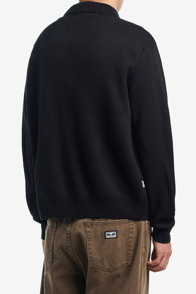 OBEY FLORAL ZIP CARDIGAN - WORKSOUT WORLDWIDE