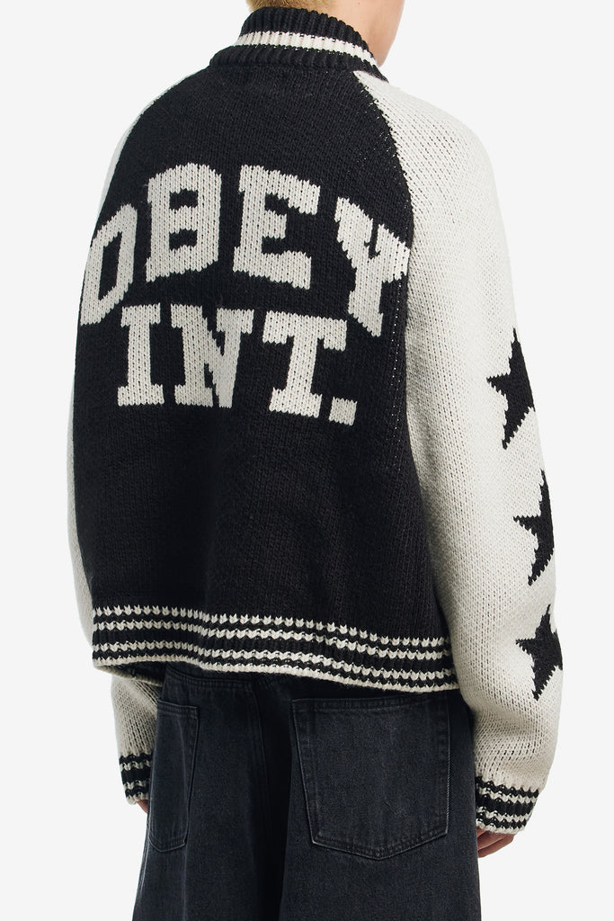OBEY INT. COWICHAN SWEATER - WORKSOUT WORLDWIDE