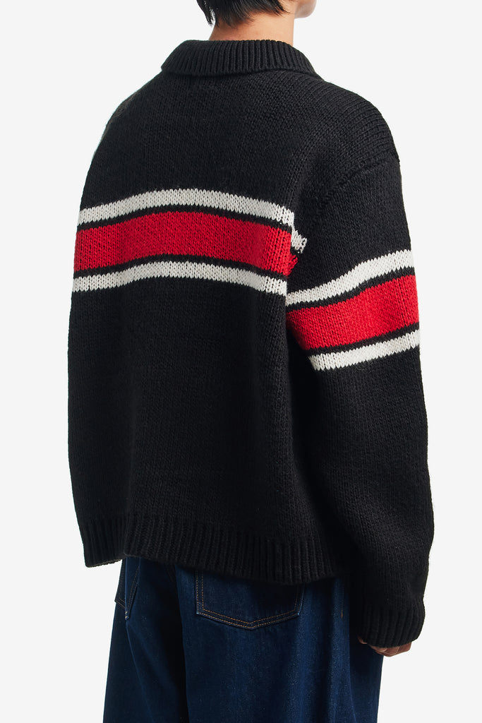 OBEY BERNARD ZIP UP SWEATER - WORKSOUT WORLDWIDE