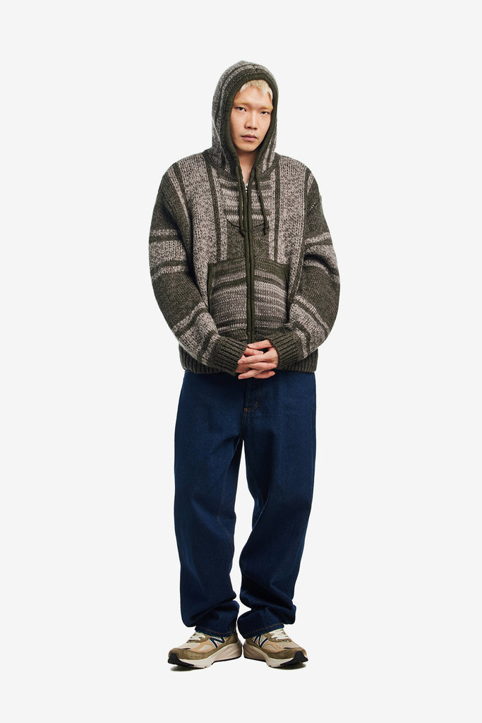 OBEY ZIP UP BAJA SWEATER - WORKSOUT WORLDWIDE