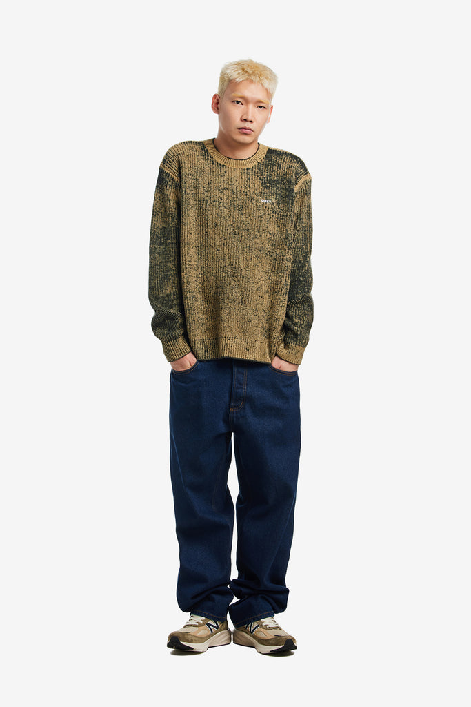 OBEY SPRAY EFFECT SWEATER - WORKSOUT WORLDWIDE