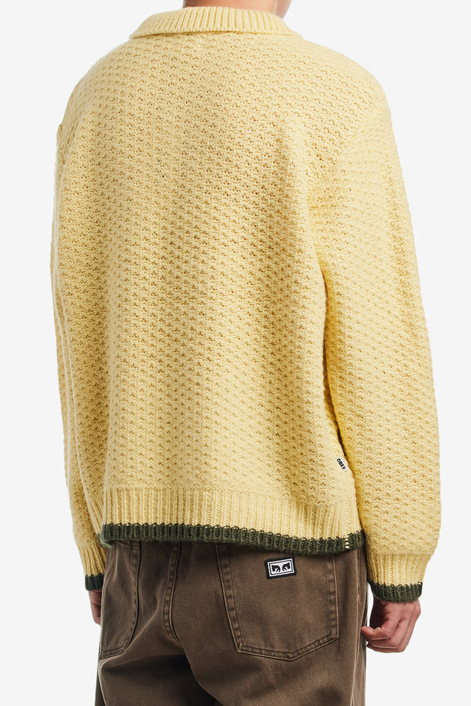 OBEY LORETO POLO SWEATER - WORKSOUT WORLDWIDE