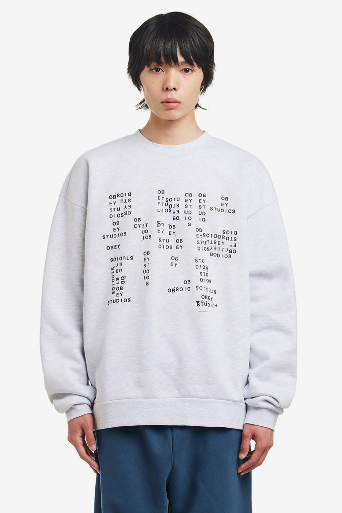 STUDIOS STAMP EXTRA HEAVY CREW - WORKSOUT WORLDWIDE