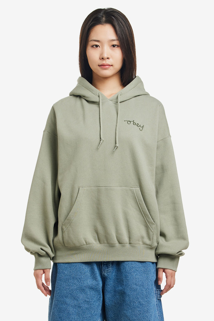 CHAINSTITCH BAGGY RELAXED HOOD - WORKSOUT WORLDWIDE