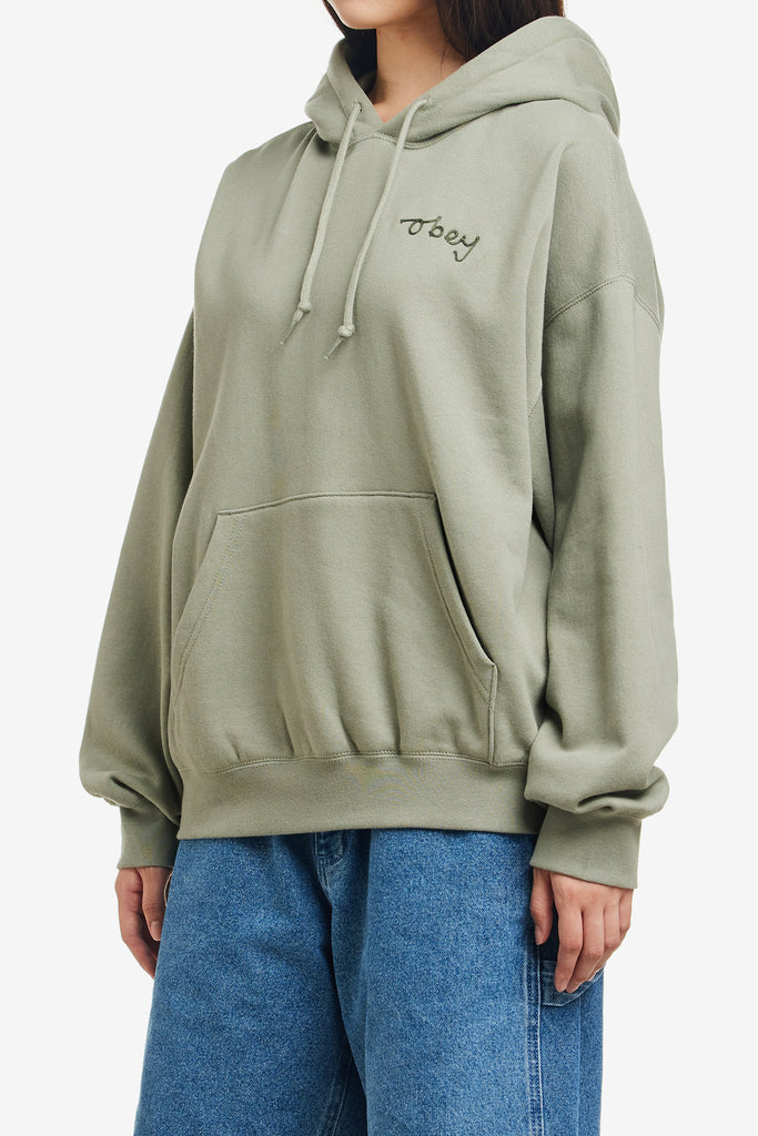 CHAINSTITCH BAGGY RELAXED HOOD - WORKSOUT WORLDWIDE