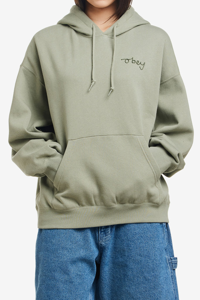 CHAINSTITCH BAGGY RELAXED HOOD - WORKSOUT WORLDWIDE