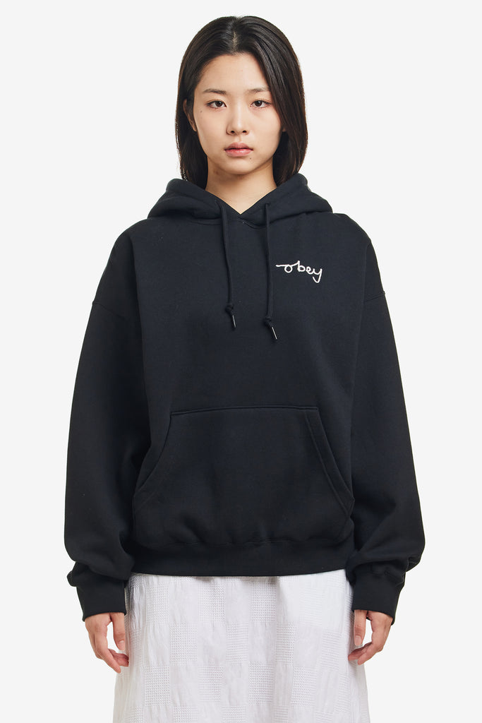 CHAINSTITCH BAGGY RELAXED HOOD - WORKSOUT WORLDWIDE