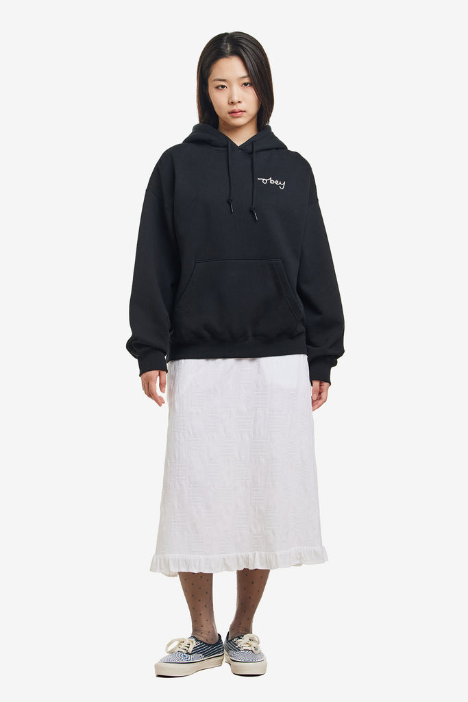 CHAINSTITCH BAGGY RELAXED HOOD - WORKSOUT WORLDWIDE