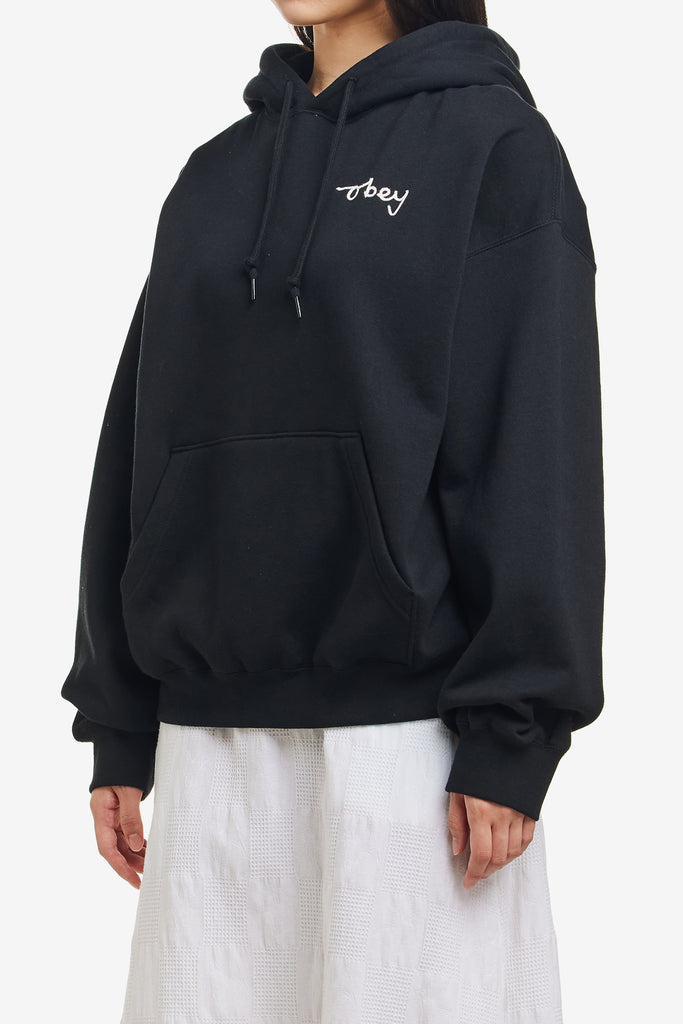 CHAINSTITCH BAGGY RELAXED HOOD - WORKSOUT WORLDWIDE