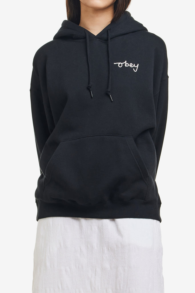 CHAINSTITCH BAGGY RELAXED HOOD - WORKSOUT WORLDWIDE