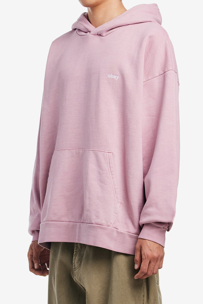 LOWERCASE PIGMENT HOOD - WORKSOUT WORLDWIDE