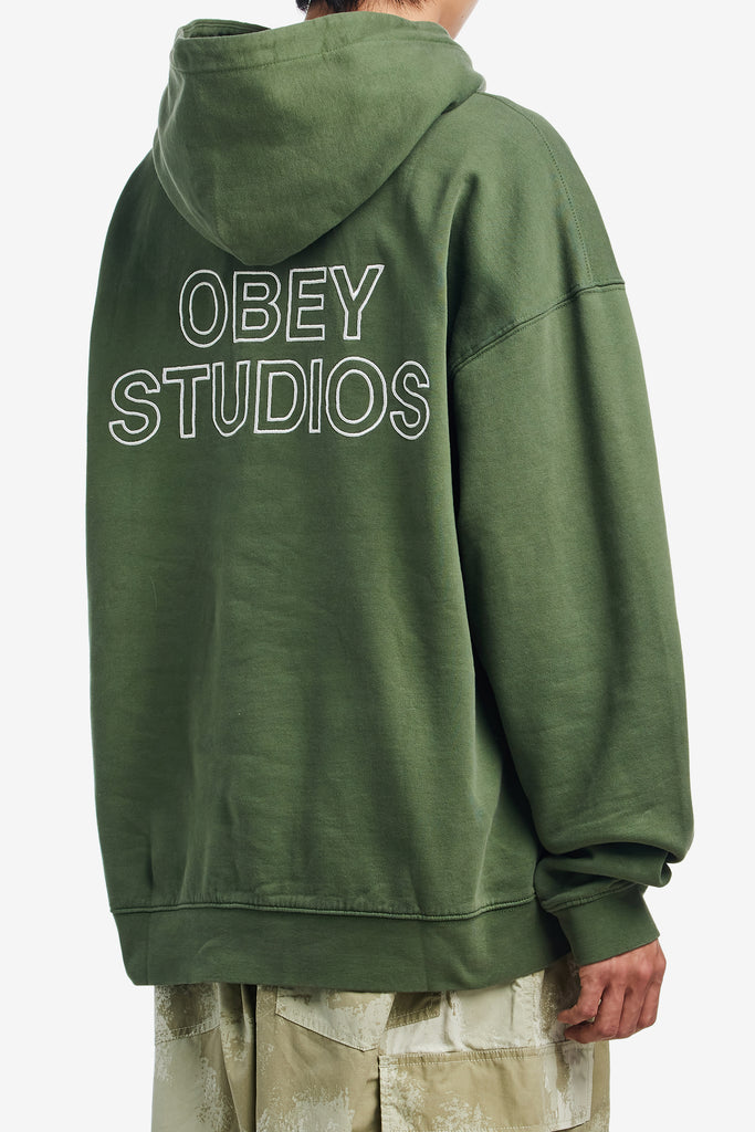 OBEY STUDIOS FADED HOOD - WORKSOUT WORLDWIDE