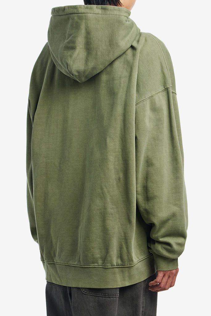 HYBRID FADED ZIP HOOD - WORKSOUT WORLDWIDE
