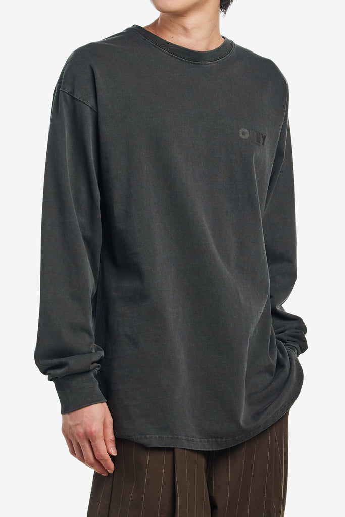 OBEY INTERNATIONAL SUWON OVERDYED LS - WORKSOUT WORLDWIDE