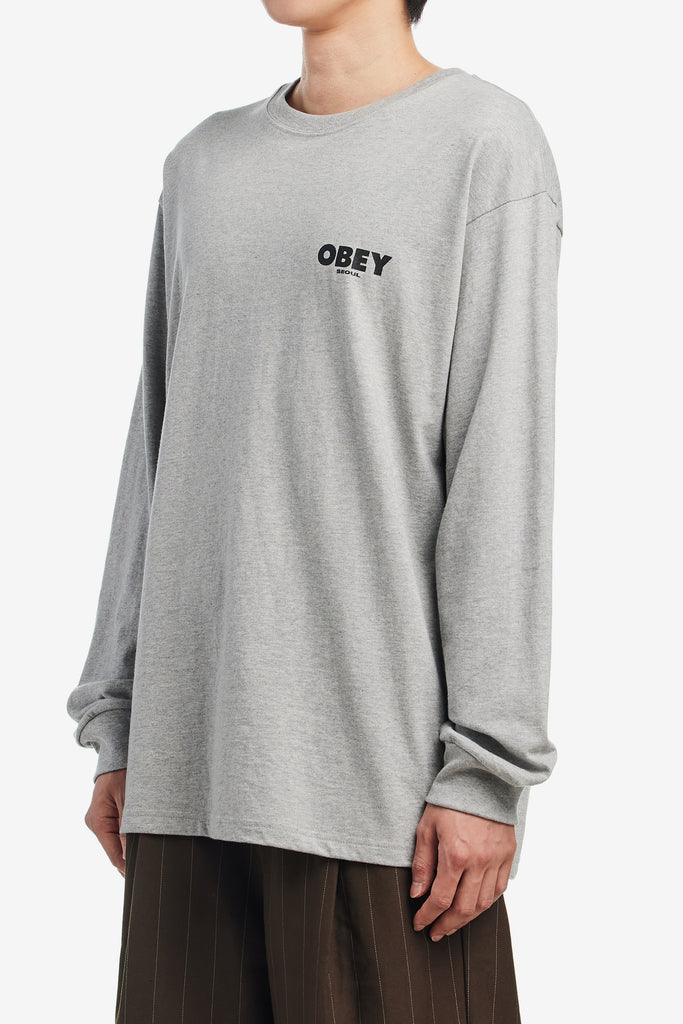 OBEY INTERNATIONAL SEOUL T-SHIRT - WORKSOUT WORLDWIDE
