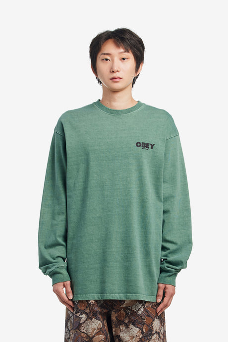 OBEY INTERNATIONAL SUWON OVERDYED LS