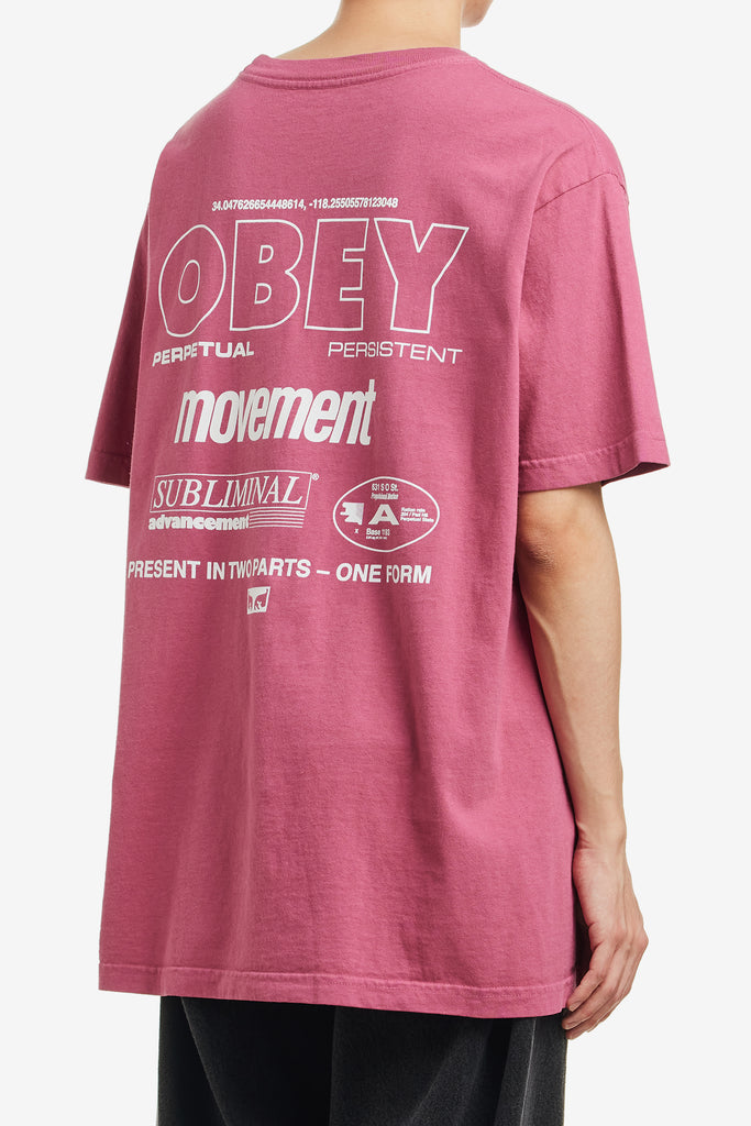 OBEY PERSISTENT MOVEMENT - WORKSOUT WORLDWIDE